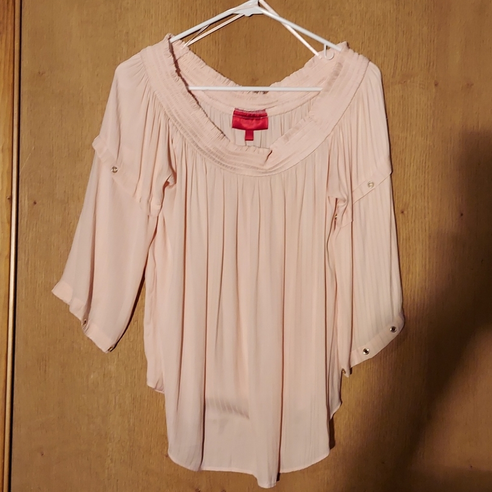 Pink Jennifer Lopez blouse